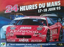 Affiche 24h mans 1995 - ,