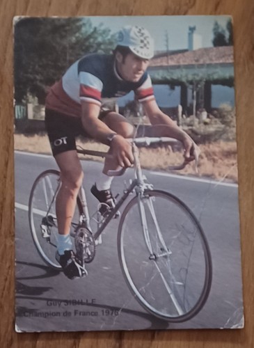 Cyclisme carte signée guy - cyclisme,