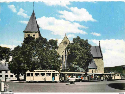 Carte postale belgique han - carte,
