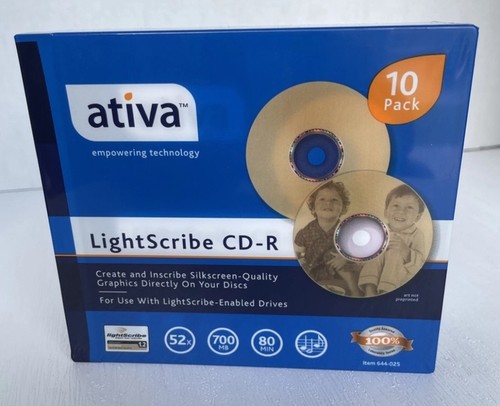 Ativa lightscribe pack - ativa, 10-