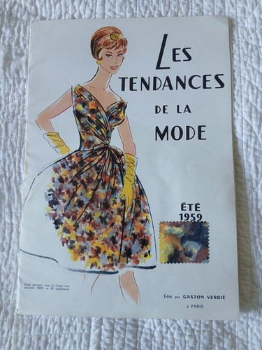 Lot planches mode 1959 - lot,
