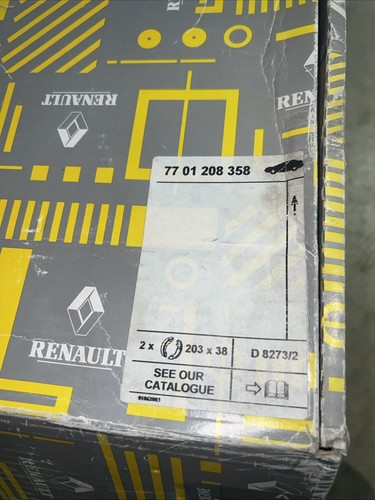 Kit freins arriere renault - arriere,