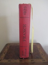 GUIDE MICHELIN FRANCE 1925 bon