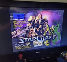 N64 StarCraft 64 (Nintendo 64)