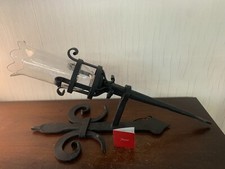 2 appliques fer forgé court