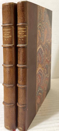 1765 rousseau lettres - 1765,, rousseau,