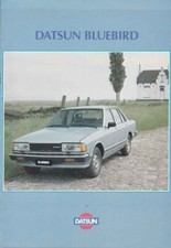 Catalogue Brochure Nissan Bluebird 09/1980, Belgique en français