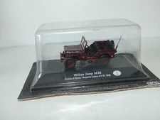 JEEP WILLYS M38 POLIZIA DI STATO POLICE ITALIENNE 1948 FABBRI 1:43