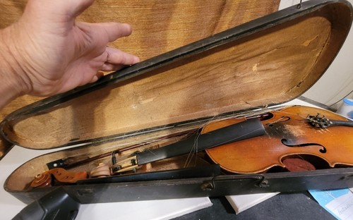Antique german stradivarius - antique,