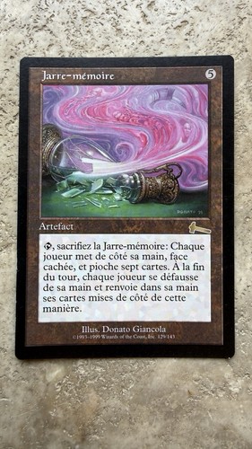 Carte vintage magic mtg memory - vintage,