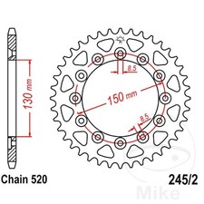 JT Sprocket Rear 38/520 1pc