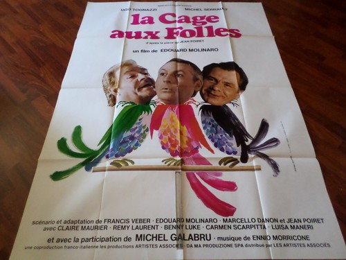 Affiche serrault tognazzi - affiche, /