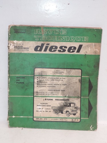 Mercedes l406d moteurs om615 - l406d, (moteurs