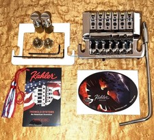 Trémolo hybride chromé Kahler 7200-CX pour guitare à 6 cordes d'occasion
