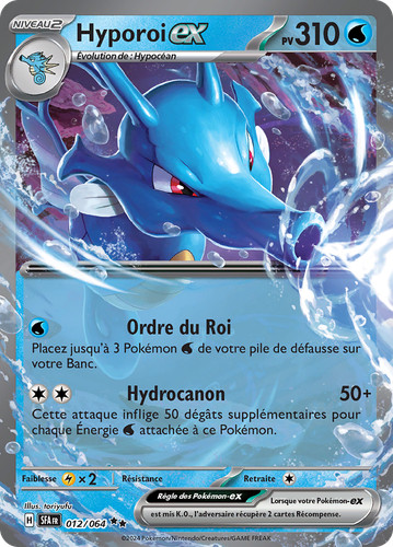 Carte pokémon hyporoi - carte,