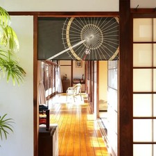 Parasol japonais rideau Noren