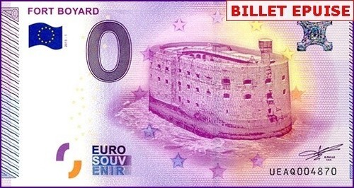 Ueaq fort boyard - fort, billet
