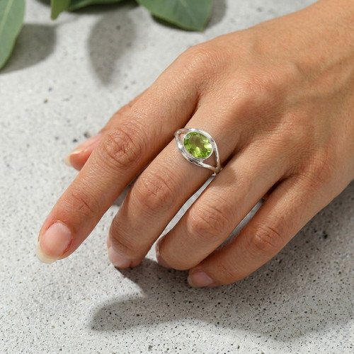 Bague péridot gemstone - bague,