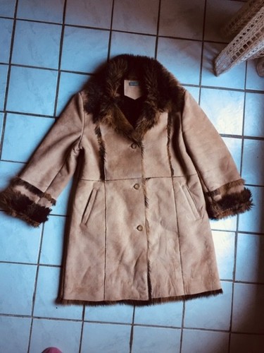 Manteau femme peau doublé - en,