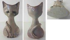 Vase en céramique chat « De