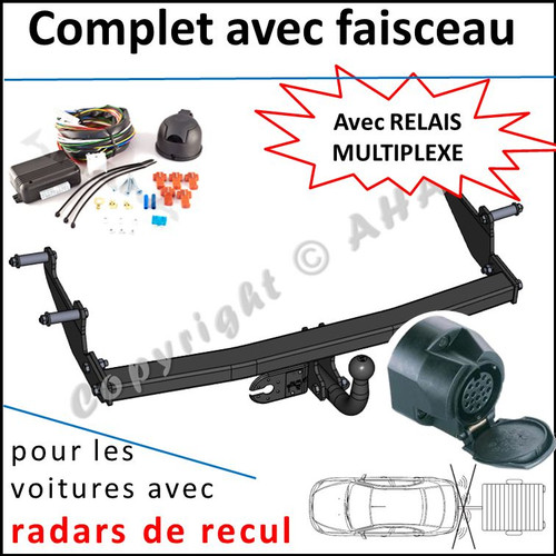 Attelage pour renault clio - clio, iii