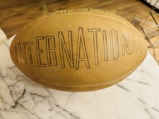 Ballon de Rugby en cuir Adidas