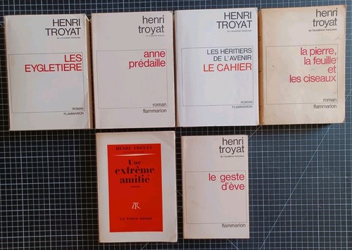 Lot livres henri - livres, troyat