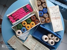 Lot de trois boîtes de coton