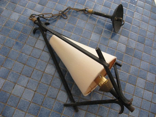 Suspension fer forgé vintage - suspension,
