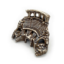 Déco Aquarium Arena Grotte Poissons Céramique Déco Koloseum Romains Ruine Neuf