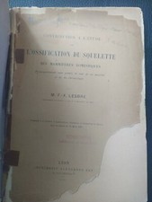  Lesbre - 1897 - Etude De L'ossification Du Squelette D'animaux Domestiques 