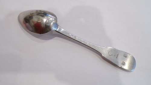 Cuiller soupe argent - coq, 1