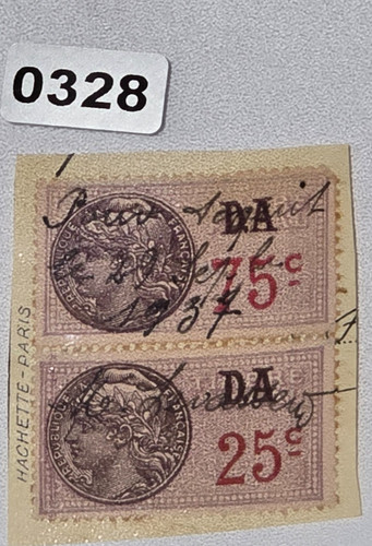 0328 lot timbres fiscaux - lot,