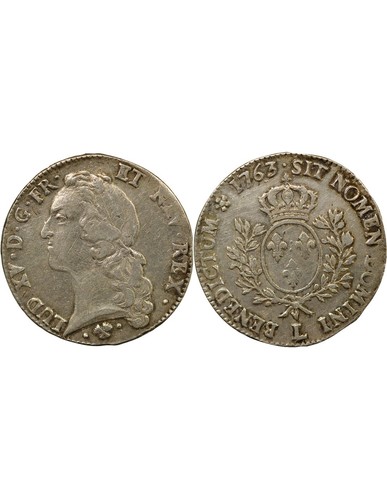 France louis ecu argent - louis,