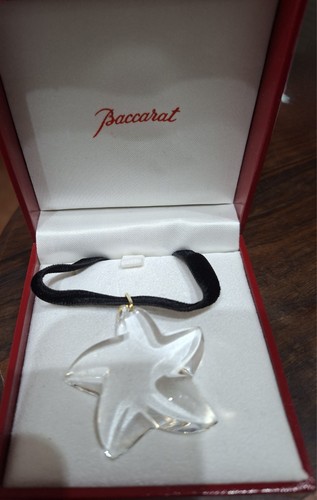Baccarat pendentif étoile - pendentif,