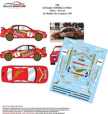 DECALS 1/43 REF 0100 SUBARU