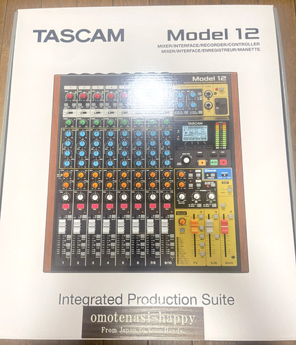 Tascam model track - tascam, 12-track