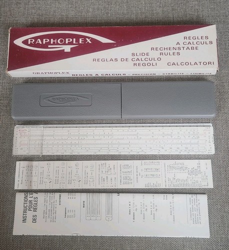 Règle calculs graphoplex - calculs,