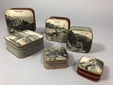 Lot 6 BOÎTES gigognes SOUVENIR BRÉSIL Photos RIO DE JANEIRO 1ère partie 20e