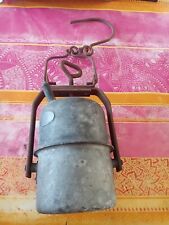 ANCIENNE LAMPE Lanterne Train Mineur French Lamp