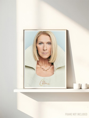Celine dion glossy poster - celine,