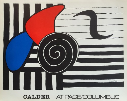 Calder affiche originale - calder,
