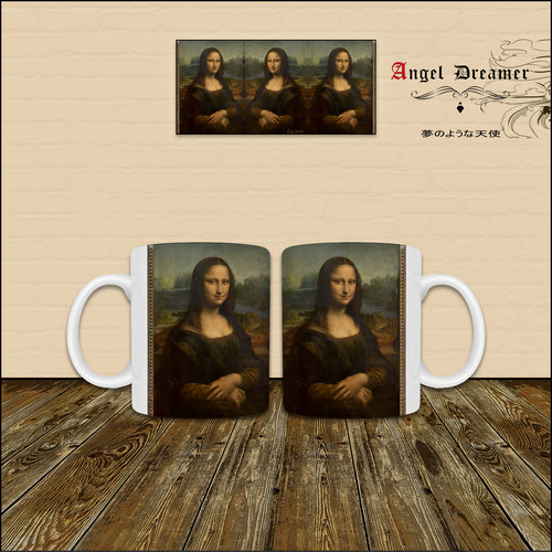Mug tasse joconde mona - mug,