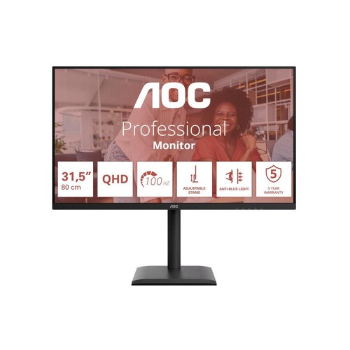 Aoc q32e4u écran plat - aoc,