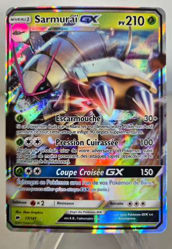 Carte pokémon sarmurai - sarmurai, gx