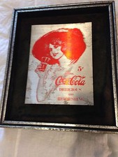 Vintage Coca Cola Shadow box