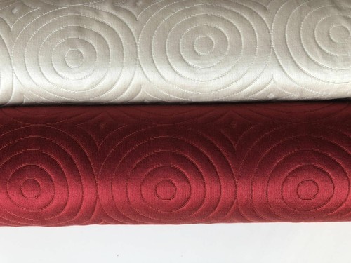 Tissu poly mélangé soie
