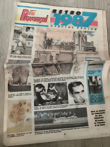 Journal ancien provençal - le,