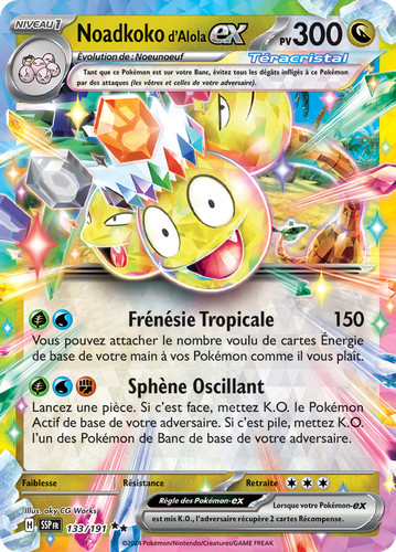 Carte pokémon noadkoko - pokémon,