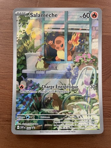 Carte pokemon salamèche 044 - pokemon,